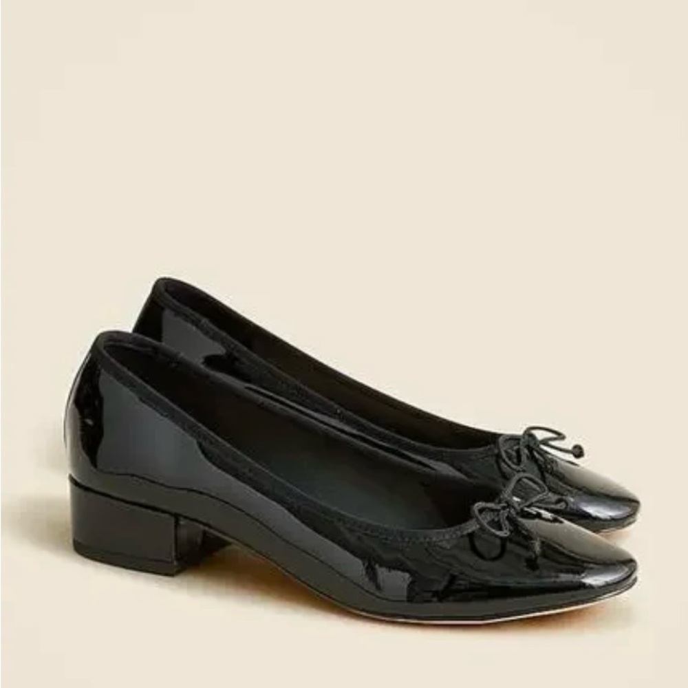 J Crew Patent Leather Ballet Pump